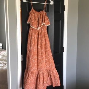 lush maxi floral dress